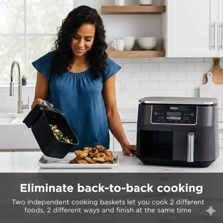 Ninja DZ201 Foodi 8 Quart 6-in-1 DualZone Air Fryer Review (2026)